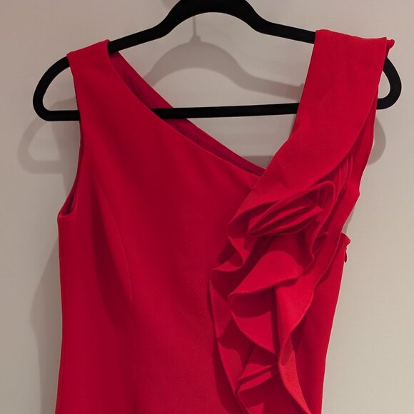 Teri Jon Fuschia Dress - Size 2 - Picture 3 of 6